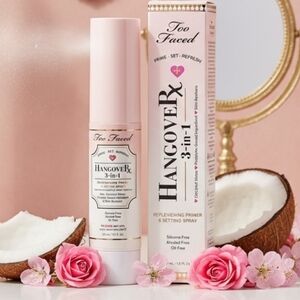 Too Faced Hangover Rx 3-in-1 Replenishing Primer & Setting Spray 1.0 Fl Oz NEW